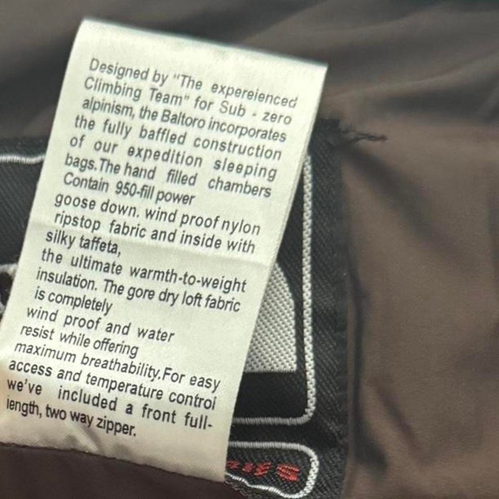 The North Face Summit Series 900 Goose Down Jacket Black Womens Men's Small/Med - Picture 3 of 6